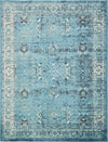 Ankara Elegance Collection Area Rug -  Ephesus (Blue) Rectangle Blue Main