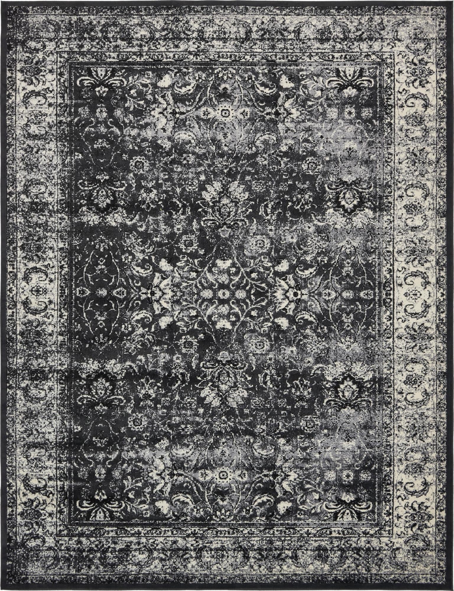 Ankara Elegance Collection Area Rug -  Ephesus (Light Gray)