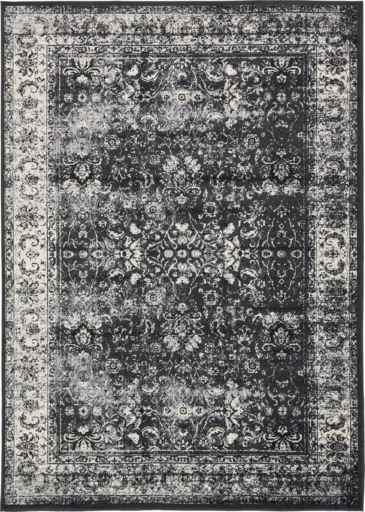 Ankara Elegance Collection Area Rug -  Ephesus (Light Gray)