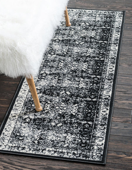 Ankara Elegance Collection Area Rug -  Ephesus (Light Gray)