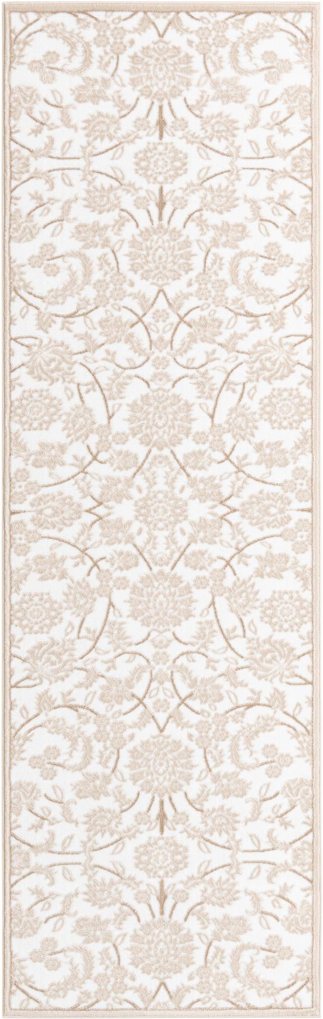 Andes Summit Collection Area Rug -  Chimborazo Runner Snow White  lifestyle 12