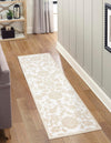 Andes Summit Collection Area Rug -  Chimborazo Runner White Brown  lifestyle 82