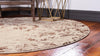 Andes Summit Collection Area Rug -  Huascarán Round Chocolate Brown  lifestyle 23