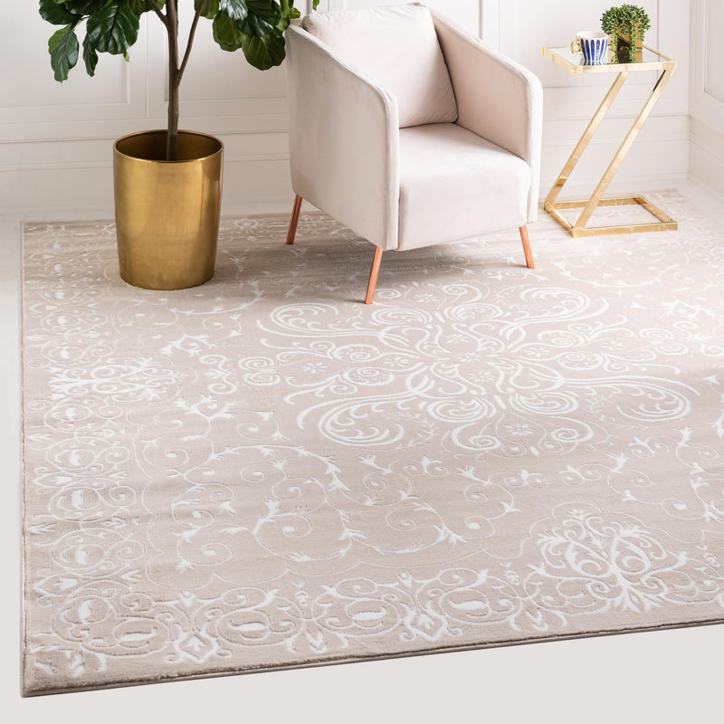 Andes Summit Collection Area Rug -  Lanín Square Beige  lifestyle 22