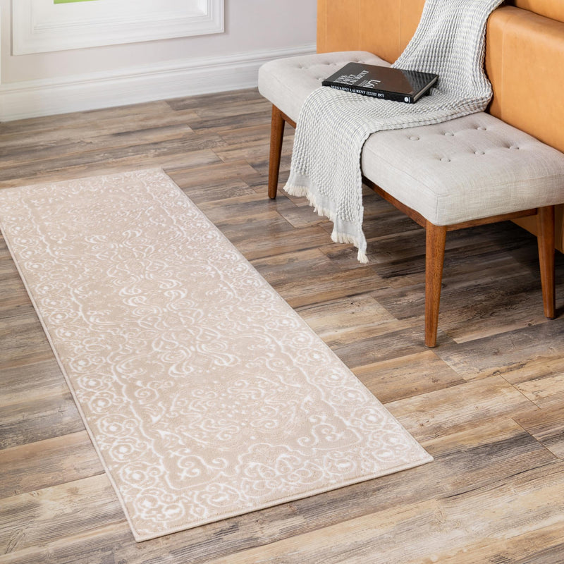 Andes Summit Collection Area Rug -  Lanín Runner Beige  lifestyle 89