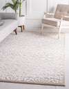 Andes Summit Collection Area Rug -  Pichincha Rectangle Snow White  lifestyle 2