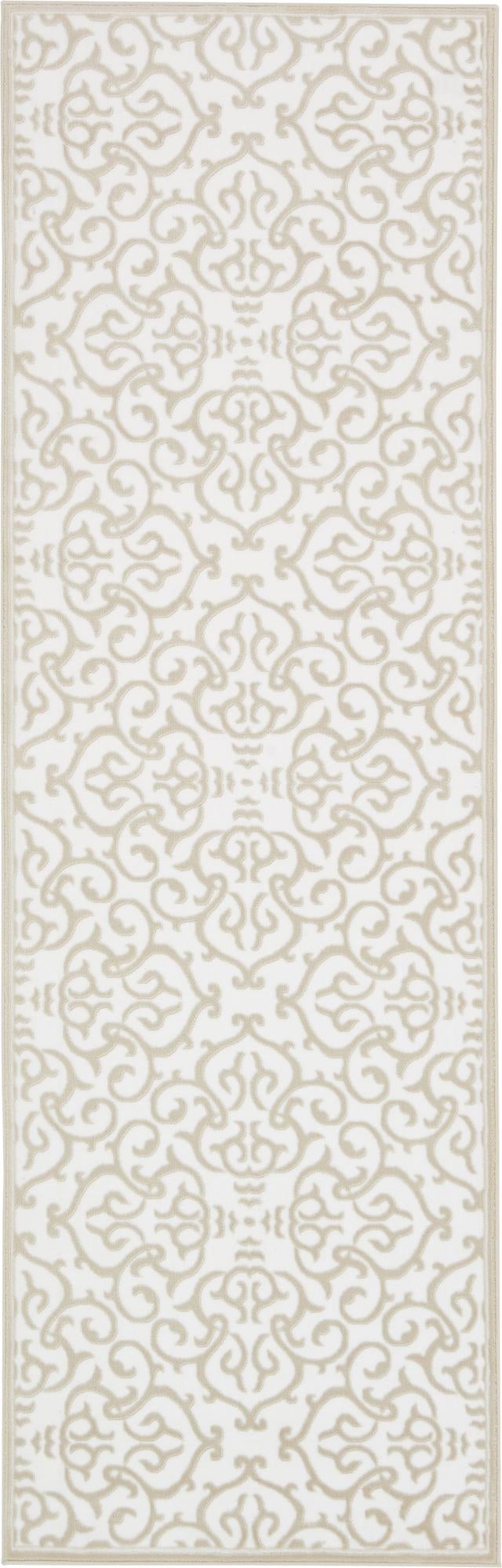 Andes Summit Collection Area Rug -  Pichincha Runner Snow White  lifestyle 13