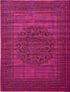 Ankara Elegance Collection Area Rug -  Mardin (Fuchsia)