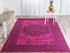 Ankara Elegance Collection Area Rug -  Mardin (Fuchsia)