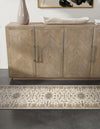 Persian Elegance Collection Area Rug -  Qom Runner Ivory  lifestyle 93