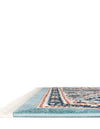 Persian Elegance Collection Area Rug -  Qom Rectangle Blue  lifestyle 62