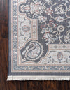 Persian Elegance Collection Area Rug -  Qom Rectangle Navy Blue  lifestyle 30