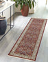 Persian Elegance Collection Area Rug -  Kerman (Burgundy)