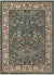 Persian Elegance Collection Area Rug -  Kerman (Blue) Rectangle Blue Main