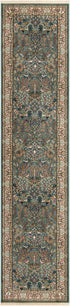 Persian Elegance Collection Area Rug -  Kerman (Blue)