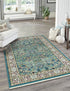 Persian Elegance Collection Area Rug -  Kerman (Blue)