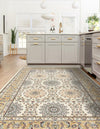 Persian Elegance Collection Area Rug -  Mashhad Rectangle Ivory  lifestyle 16