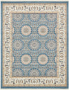 Persian Elegance Collection Area Rug -  Mashhad Rectangle Blue  lifestyle 3