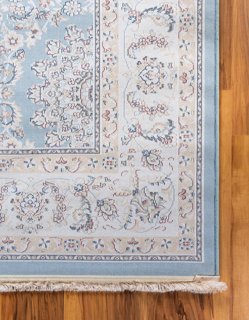 Persian Elegance Collection Area Rug -  Mashhad Rectangle Blue  lifestyle 21