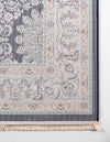 Persian Elegance Collection Area Rug -  Mashhad Runner Navy Blue  lifestyle 53