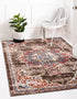 Eden Oasis Collection Area Rug -  Tranquility (Chocolate Brown)