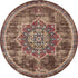 Eden Oasis Collection Area Rug -  Tranquility (Chocolate Brown)