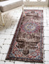 Eden Oasis Collection Area Rug -  Tranquility (Chocolate Brown)