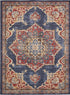 Eden Oasis Collection Area Rug -  Tranquility (Dark Blue)