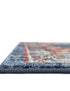 Eden Oasis Collection Area Rug -  Tranquility (Dark Blue)