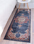 Eden Oasis Collection Area Rug -  Tranquility (Dark Blue)