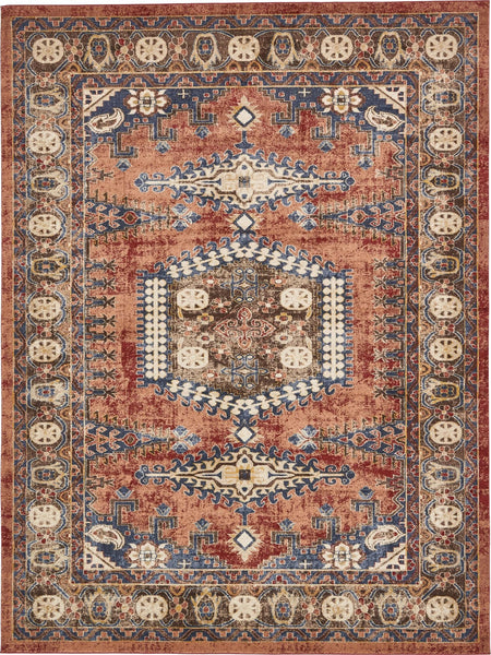 Eden Oasis Collection Area Rug -  Refuge (Terracotta)