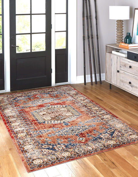 Eden Oasis Collection Area Rug -  Refuge (Terracotta)