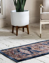 Eden Oasis Collection Area Rug -  Refuge (Blue) Runner Blue  lifestyle 29