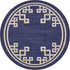 Aegean Labyrinth Collection Area Rug -  Rhodes