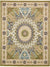 Persian Elegance Collection Area Rug -  Hamedan (Green) Rectangle Green Main