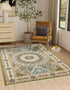 Persian Elegance Collection Area Rug -  Hamedan (Green)