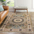 Persian Elegance Collection Area Rug -  Hamedan (Green)