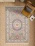 Persian Elegance Collection Area Rug -  Hamedan (Beige)