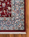 Persian Elegance Collection Area Rug -  Ardabil Runner Burgundy  lifestyle 79