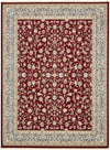 Persian Elegance Collection Area Rug -  Ardabil Rectangle Burgundy  lifestyle 2