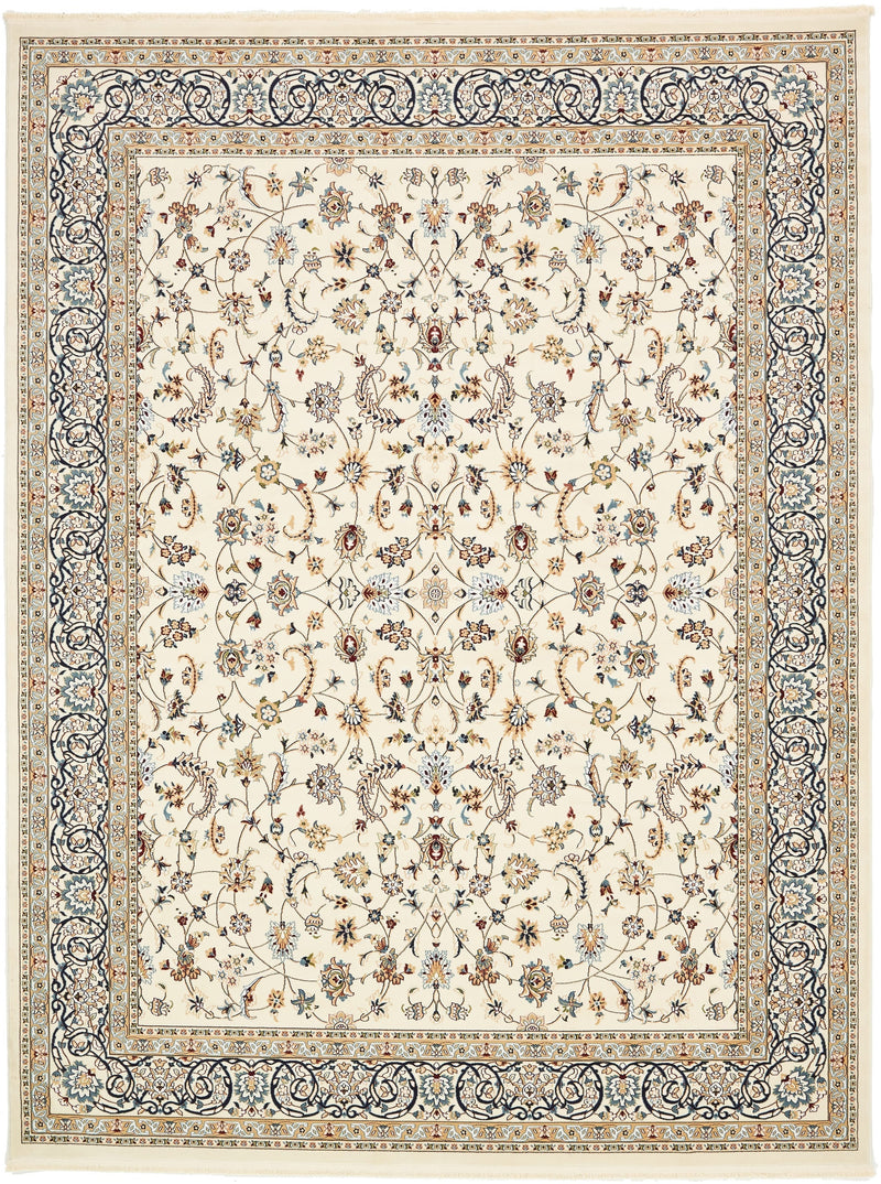 Persian Elegance Collection Area Rug -  Ardabil Rectangle Ivory Main