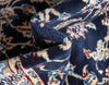 Persian Elegance Collection Area Rug -  Ardabil Rectangle Navy Blue  lifestyle 82