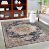 Coastal Manor Collection Area Rug -  Pelican Rectangle Dark Blue  lifestyle 20