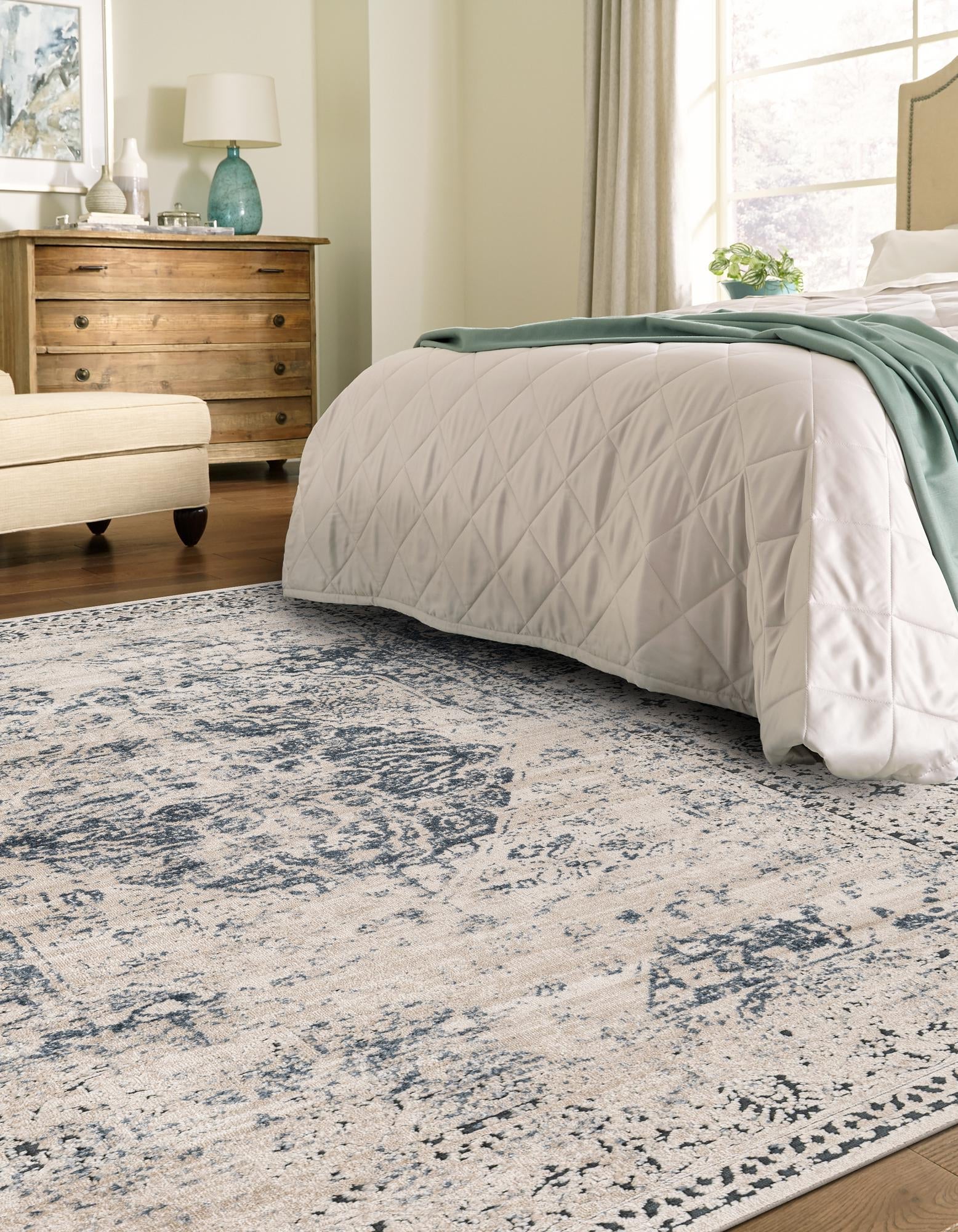 Coastal Manor Collection Area Rug -  Dunes