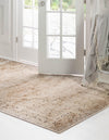 Coastal Manor Collection Area Rug -  Marina Rectangle Beige  lifestyle 5