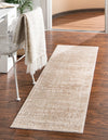 Coastal Manor Collection Area Rug -  Marina Runner Beige  lifestyle 33