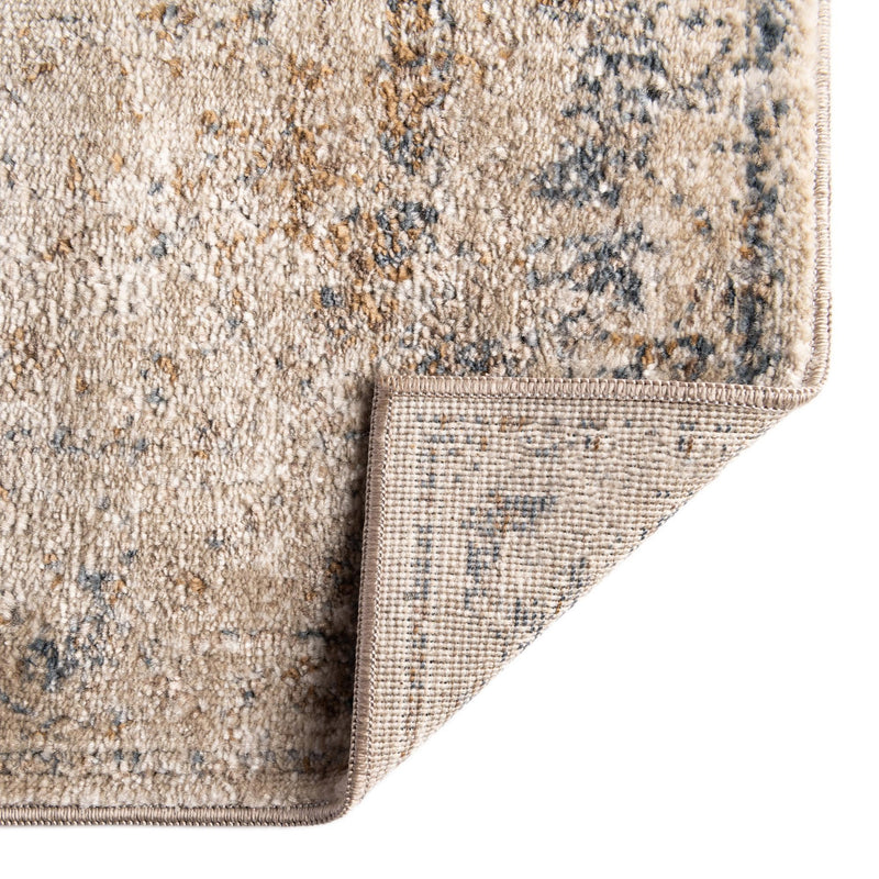 Coastal Manor Collection Area Rug -  Pierpoint Rectangle Blue Cream  lifestyle 8