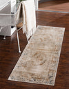 Coastal Manor Collection Area Rug -  Pierpoint Runner Blue Cream  lifestyle 17