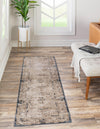 Coastal Manor Collection Area Rug -  Tidewater Runner Cream  lifestyle 17