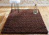 Plush Oasis Collection Area Rug - Serenity (Chocolate Brown) Rectangle Chocolate Brown  lifestyle 34